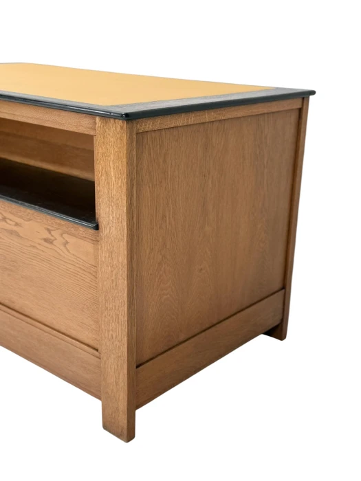 Art Deco Modernist Free-Standing Desk by J.A. Muntendam for L.O.V. Oosterbeek